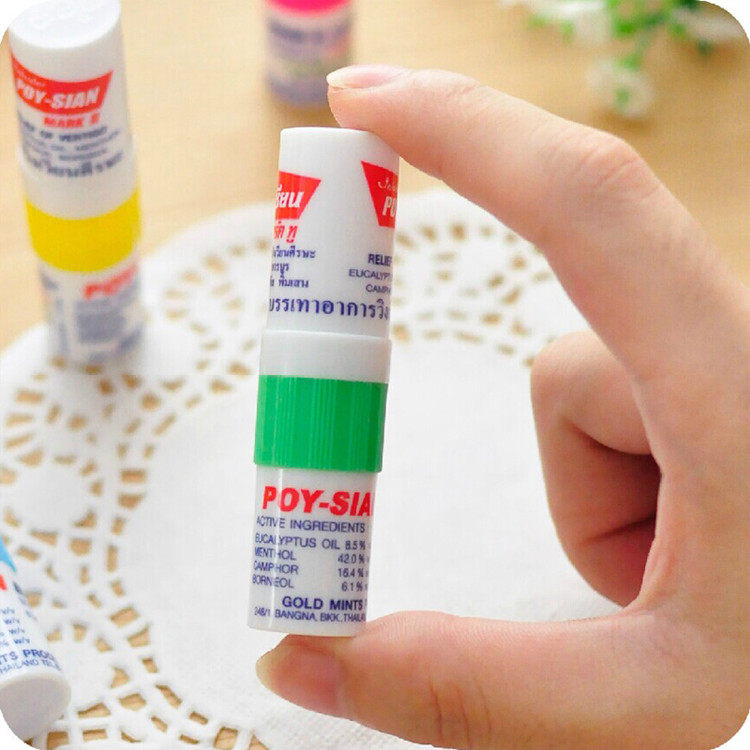 Thailand Baxian nose stick refreshing cool oil tremble sound with mint nose tube students sleepy driving sleepy