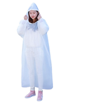 Raincoat long full body rainproof transparent thickened raincoat for children adults men and women adult portable disposable poncho