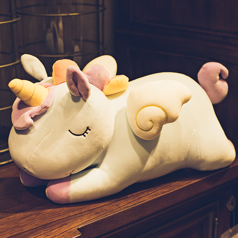 Ins New Year's Day doll cute unicorn doll girl Christmas pillow plush toy doll girl