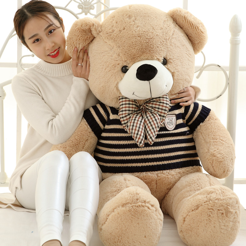 Bear plush toy hug bear teddy bear panda doll extra large rag doll for girlfriend birthday gift cute
