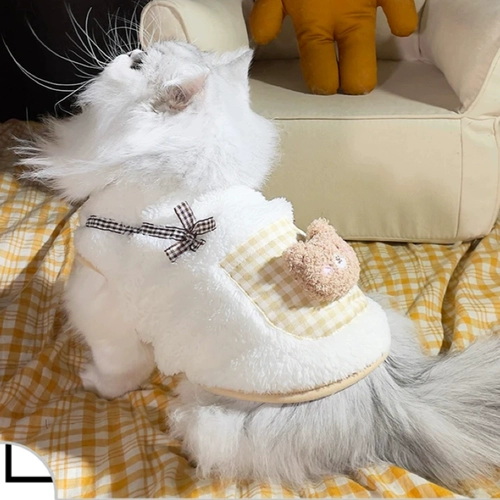 Кошачья одежда кармана медведь зима теплое анти -последовательное разбитое кошачье кошка кот кот -кот -китет