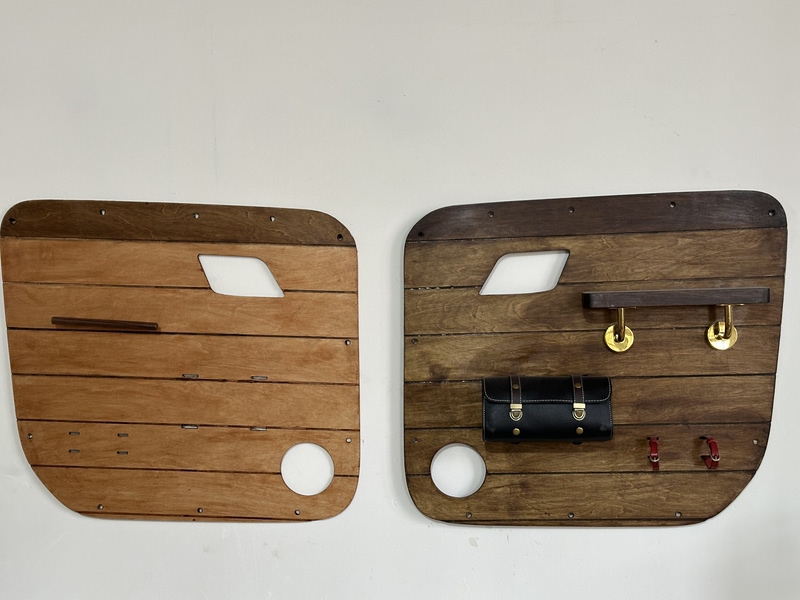 Wuling Zhiguang Ev201, 305 Door Trim Panels Modified to Rubber Wood Finger Joint Panels, Sauna Panels, Splicing Panels, Marine Panels