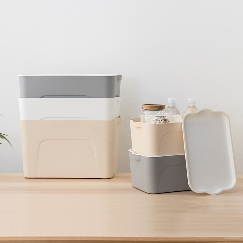 Extra-large storage box thickened plastic covered clothes underwear socks toys sorting box storage box household box