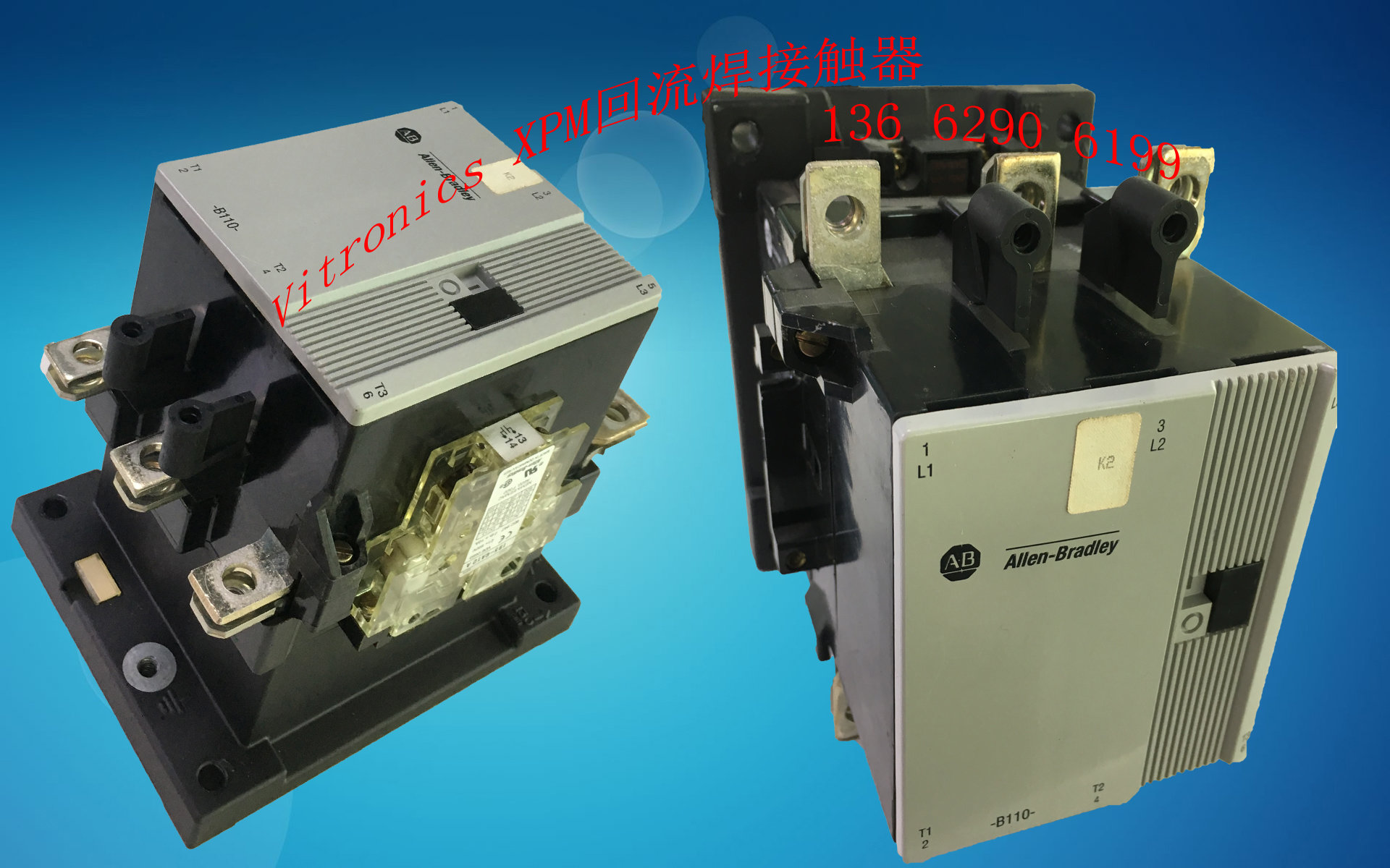 B110 Contactor Allen-Bradley Contactor Vitronics Reflow Welding Contactor