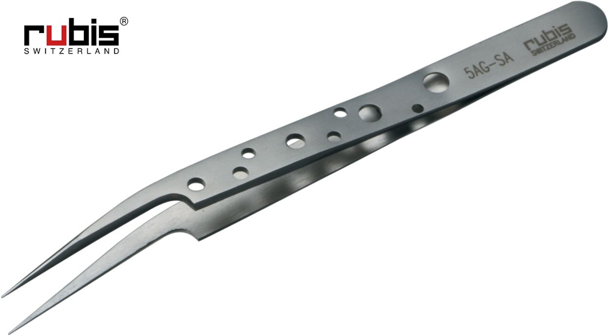 瑞士Rubis镊子5AG-SA 瑞士镊子 Rubis Tweezers Rubis代理