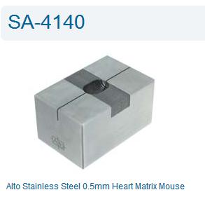 小鼠心脏切片模具 不锈钢心脏切片模具SA-4140 小鼠心脏冠状切片