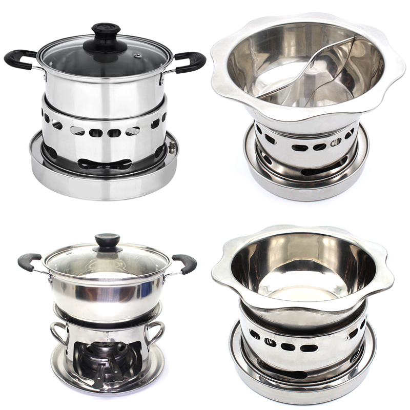 Alcohol stove small hot pot hotel dedicated household outdoor solid alcohol stove single small fire boiler dining room commercial