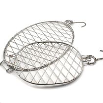 Commercial Stainless Steel Hanging Hook Grilled Fish Clip Plus Coarse Tile Cylinder Grilled Duck Oven Mekong Fish Barbecue Clip Mesh Clip