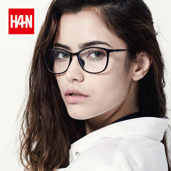 HAN 汉代 HD3331 中性款 超轻复古眼镜架 聚划算+优惠券折后￥49包邮（￥79-30）免费配制1.56非球面防蓝光镜片 多色可选