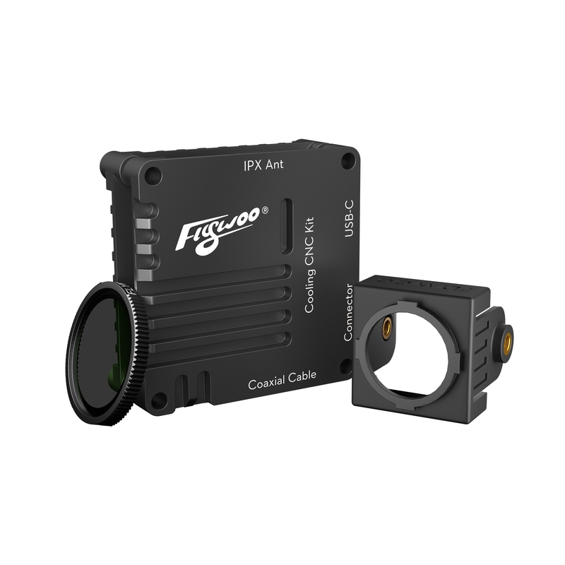 Flywoo O4 Lite Image Transmission Shell Heat Dissipation Aluminum Alloy Kit