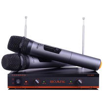 Solove Karaoke wireless microphone power amplifier tuning bench effectors outdoor sound KTV One drag second microphone