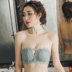 Đồ lót womens thép miễn vòng sexy văn bản thu thập áo ngực cô gái bài đánh dấu bôi nhọ ngực bọc trong vẻ đẹp sinh viên ngực mà không cần dây đeo vai 