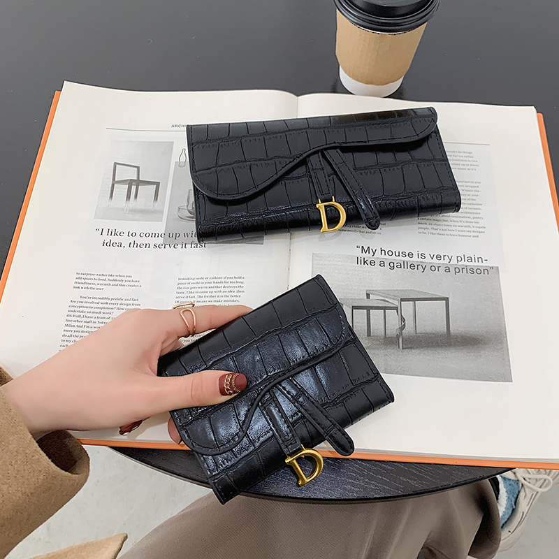 Small Wallet for Women, Short Style, 2026 New Model, European and American Simple and Versatile Folding Wallet with Multiple Card Slots and Clasp, Long Style Clutch Bag Small Wallet for Women, Short Style, 2026 New Model, European and American Simple and Versatile Folding Wallet with Multiple Card Slots and Clasp, Long Style Clutch Bag