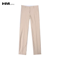 HIM uomo / 汉 quần màu phù hợp với quần nam ủi miễn phí phù hợp với nam giới trẻ tuổi quần hoang dã quần nam quần dài kaki nam
