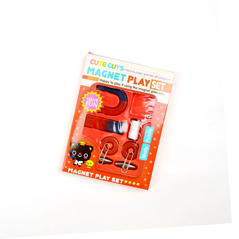 Korean version of creative physics teaching experimental equipment magnet teaching aids kindergarten early education U-shaped magnet stationery set