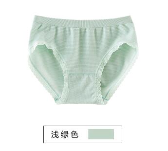 Fimage có giữa eo quần lót liền mạch womens sọc tam giác quần ren mỏng quần tam giác quần short.