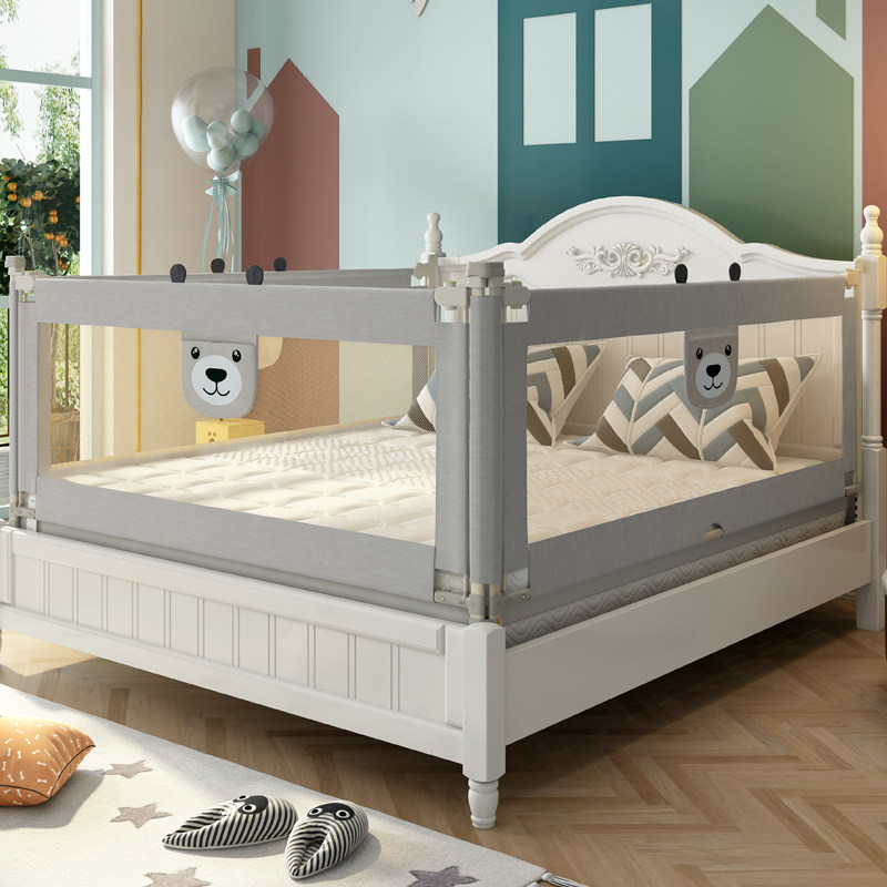 Baby bed fence 1 8 large bed edge fall bed railing Baby antifall bed