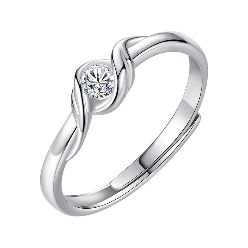 Bague Femme en Argenterie - Ref 3089294 Image 5