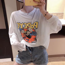 Sunscreen shirt 2021 new T-shirt Ice Silk Beach seaside Joker swimsuit jacket loose top bikini blouse