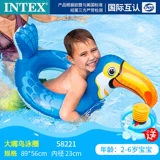 Intex, плавательный круг для раннего возраста, увеличенная толщина, 1-3-6 лет
