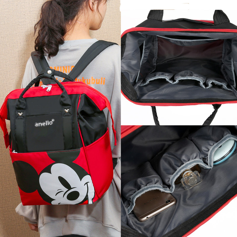 Mommy bag moms mother and baby outside the bag 2022 new stylish hand double shoulder large capacity light super light