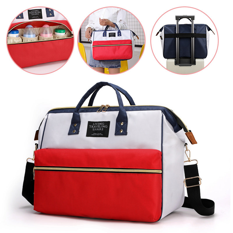 Fashion mommy bag shoulder bag female handbag multi-functional large-capacity go out mother bag mother and baby bag 2019 new