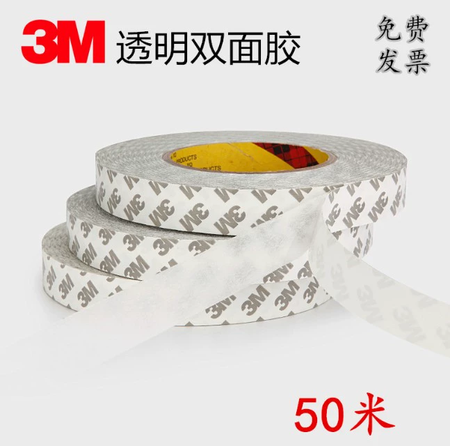 Băng keo hai mặt 3M9080 chính hãng Băng keo hai mặt siêu mỏng 3M siêu cứng dính không dính băng keo hai mặt nhiệt độ cao