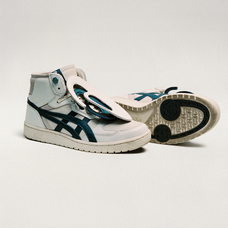 Chemist Creations X Asics Retro Basketball Shoes with Blind Bag