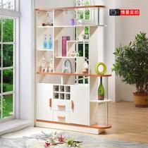 Simple and modern foyer cabinet partition entrance entrance cabinet Living room shoe cabinet Hall cabinet Wine cabinet storage storage display cabinet