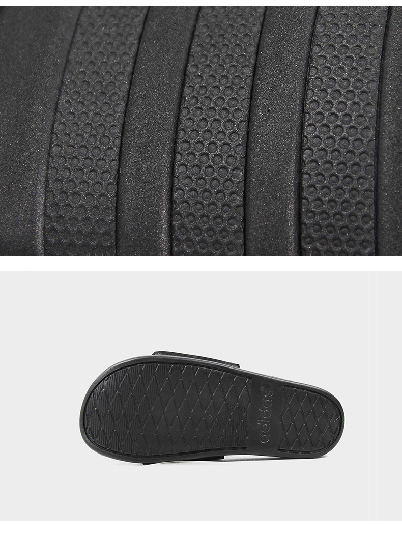 Adidas Adidas NEO nữ mùa hè ADILETTE COMFORT Giày dép đế xuồng đơn giản và dép đi trong nhà BB1095 - Dép thể thao dép lv chính hãng