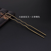 Большая волна вилка древний зеленый, F081