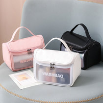 Cosmetics storage bag waterproof portable large capacity 2021 new high-grade cute oversized simple portable wash bag