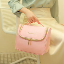 Waterproof 2021 new cosmetic bag high-grade sense portable high-grade travel large-capacity wash bag storage suitcase Korean