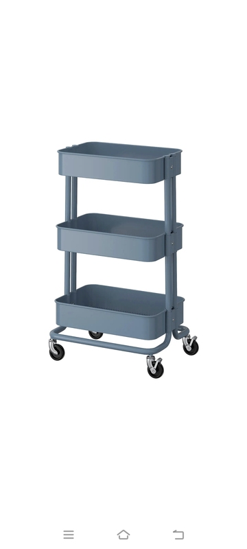 Purchasing Agent for Ikea Home Goods, New Product: Laske Trolley, Red-Brown Hot Pot Mobile Food Rack, Multi-Layer Storage Rack