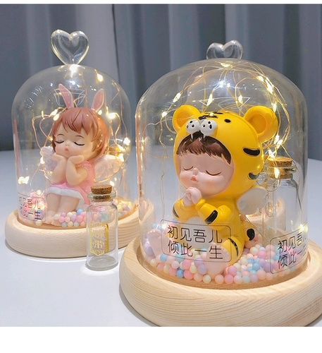 Детский сувенир для хранения пуповины ручной работы для новорожденных