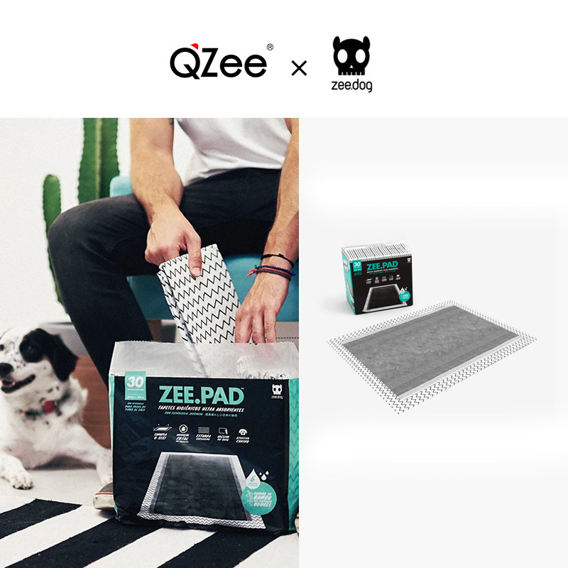 QZee US Zeedog Pet Pet Pad Dog Household Toilet ZEEPAD Cats Plant Gel Absorption Diary Tablets