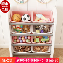 Childrens toy containing shelf Toys containing cabinet Divine Instrumental Baby Bookshelves Home storage shelve Sub-shelve Large capacity