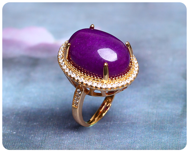 Bague mixte OTHER   en Cristal naturel pierre semi-precieuse - Ref 3088423 Image 18