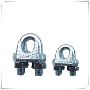 Top-good U-type 28-cent steel wire rope clamping head rope clamping rope with wire rope buckle Zhead lock catch 28MM