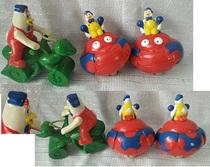 KFC Toy 2002 Qiqi Insect Family Mantis Car Beetle Top Wear One