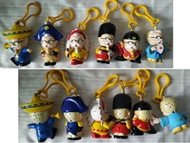 KFC Toys 2002 Musical Colonel Grandpa Old Man No Power Yellowing Set of 6