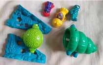 KFC Toys 2004 Qiqi Deep Sea Adventure Parts Multiple Packing