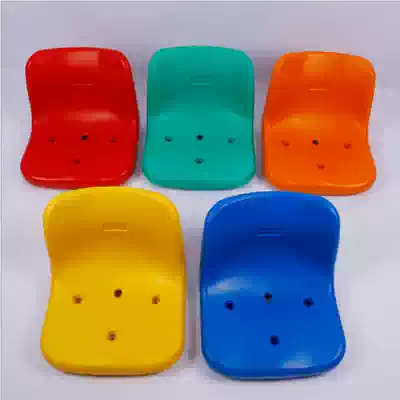 Grandstand seat hollow paperback middle backrest without bracket Plastic sports field blow molding seat Stadium grandstand seat