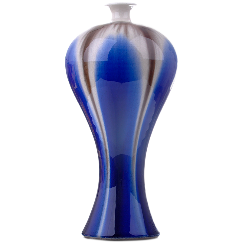 Jingdezhen up dried flower vase zen table furnishing articles sitting room porch TV ark, flower arranging ceramics decoration