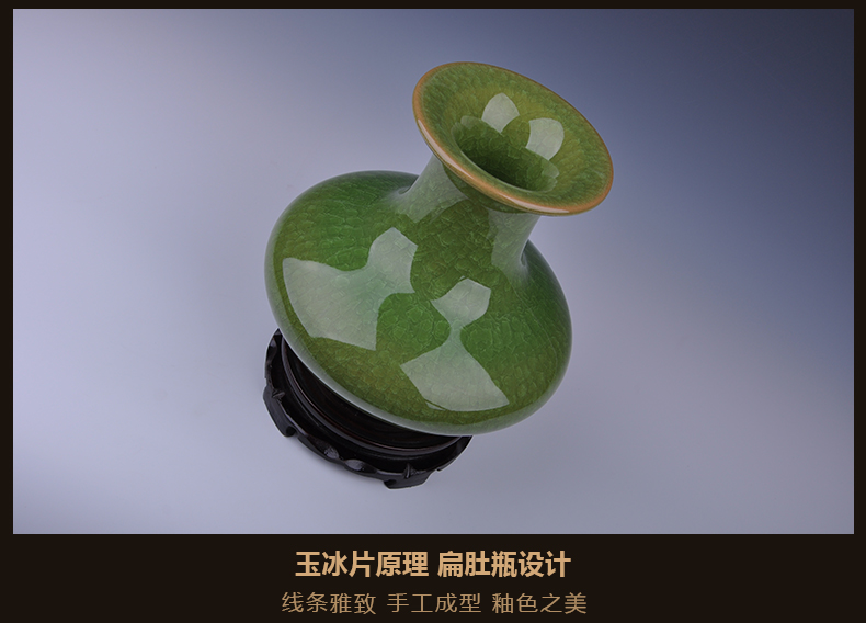 Scene, archaize of jingdezhen ceramics up borneol crackle vase sitting room home decoration arts and crafts