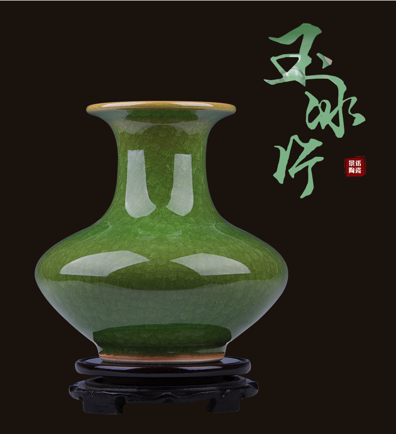 Scene, archaize of jingdezhen ceramics up borneol crackle vase sitting room home decoration arts and crafts