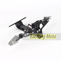 Suitable for T-MAX500 TMAX530 XP500 modified CNC with LED adjustable rear license plate holder