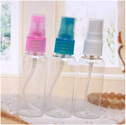 Transparent plastic 30 50100ml spray bottle portable spray bottle makeup beauty lotion moisturizing bottle