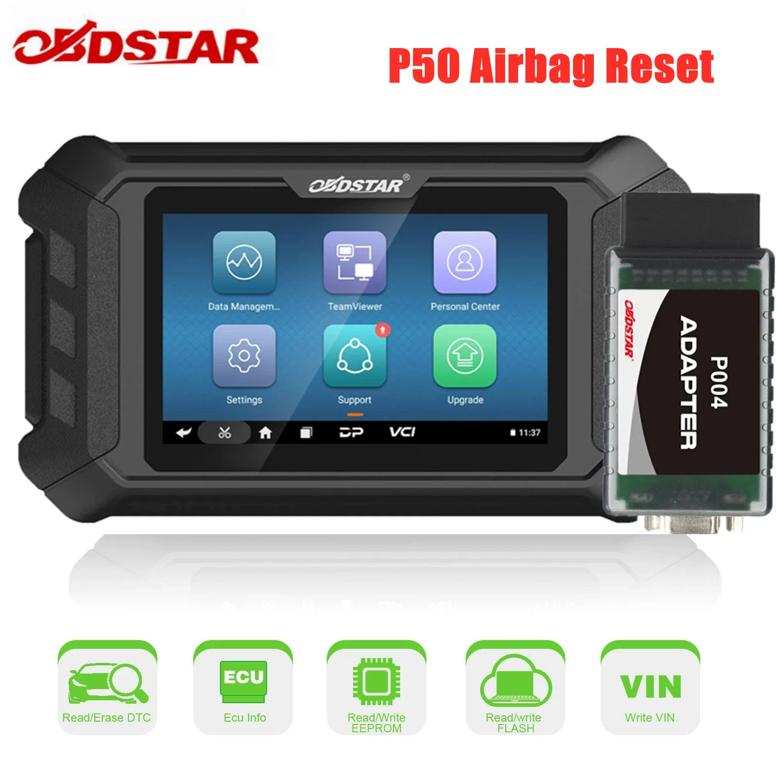 OBDSTAR P50 Аирбэг сброс Pincode Интеллектуальное оборудование