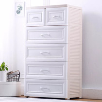 60 wide European style multilayer drawer plastic containing cabinet baby clothing children toy lockers Home finishing